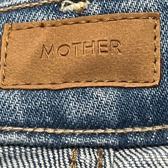 NWT Mother Denim The Pixie Hustler Ankle Cotton Blend Jeans Blue Tarot Time 26 - Picture 8 of 8